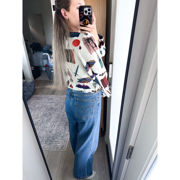 Samantha Pleet Cloud Shirt in Dreaming Print - Picture 12 of 13